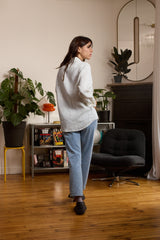 Chemise en lin blanche femme