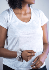 Chouchou en lin fabriqué en France