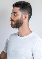 T shirt en lin homme - blanc