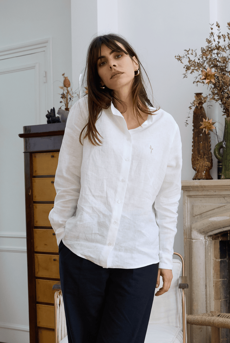 Subjectif manquer de Mélodrame blouse en coton manche longue Interprétatif Chron Subjectif manquer de Mélodrame blouse en coton manche longue Interprétatif Chron
