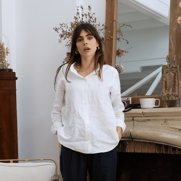 Chemises en lin femme made in france Gratitude