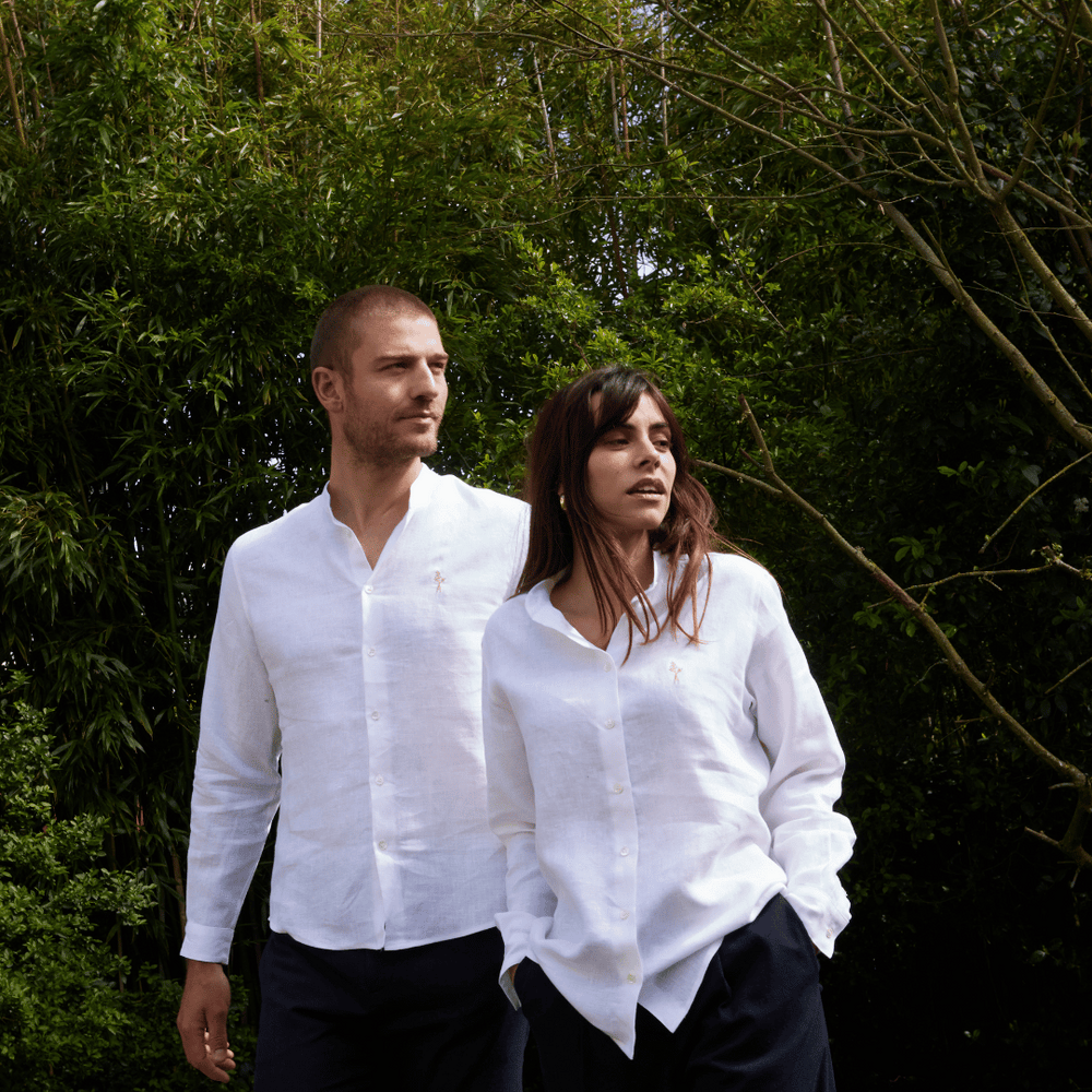 Chemise Coton Chemise Col Officier Femme Chemise Femme Col MaoRef